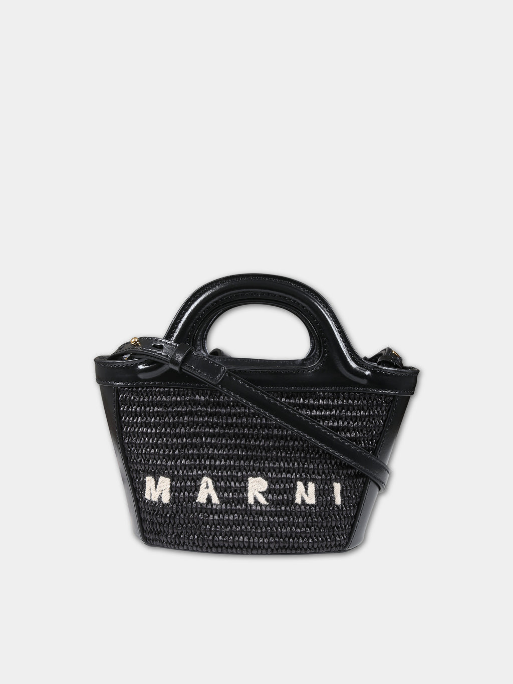 Black bag for girl with logo